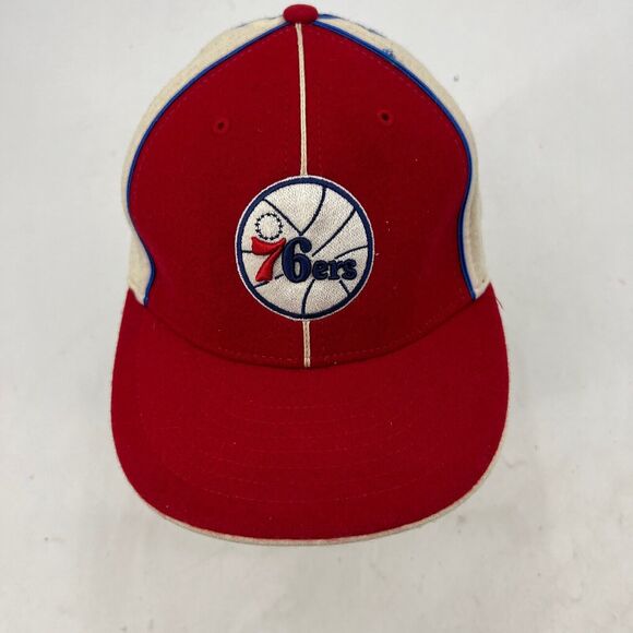 Vintage Philadelphia 76ers Hat Mens XL Extra Large Wool Blend Twins Enterprises - Picture 3 of 10